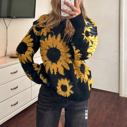 Sunflower Bloom Sweater