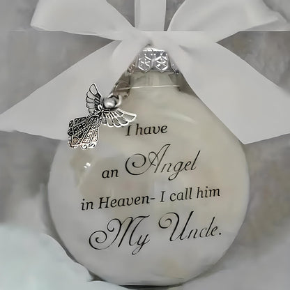 Christmas Angel in Heaven Memorial Ornament