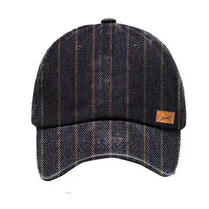 Twill Wool Printed Vintage Hat