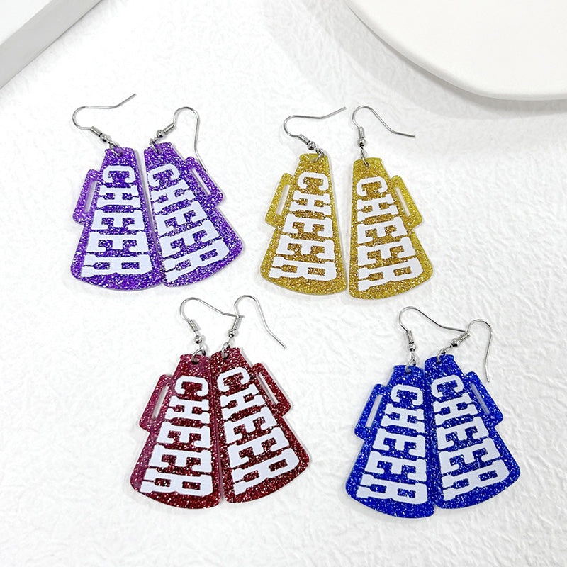 Sparkling Cheer Gameday Earrings