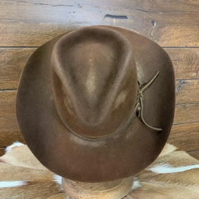 Distressed Lone Star Outlaw Cowboy Hat