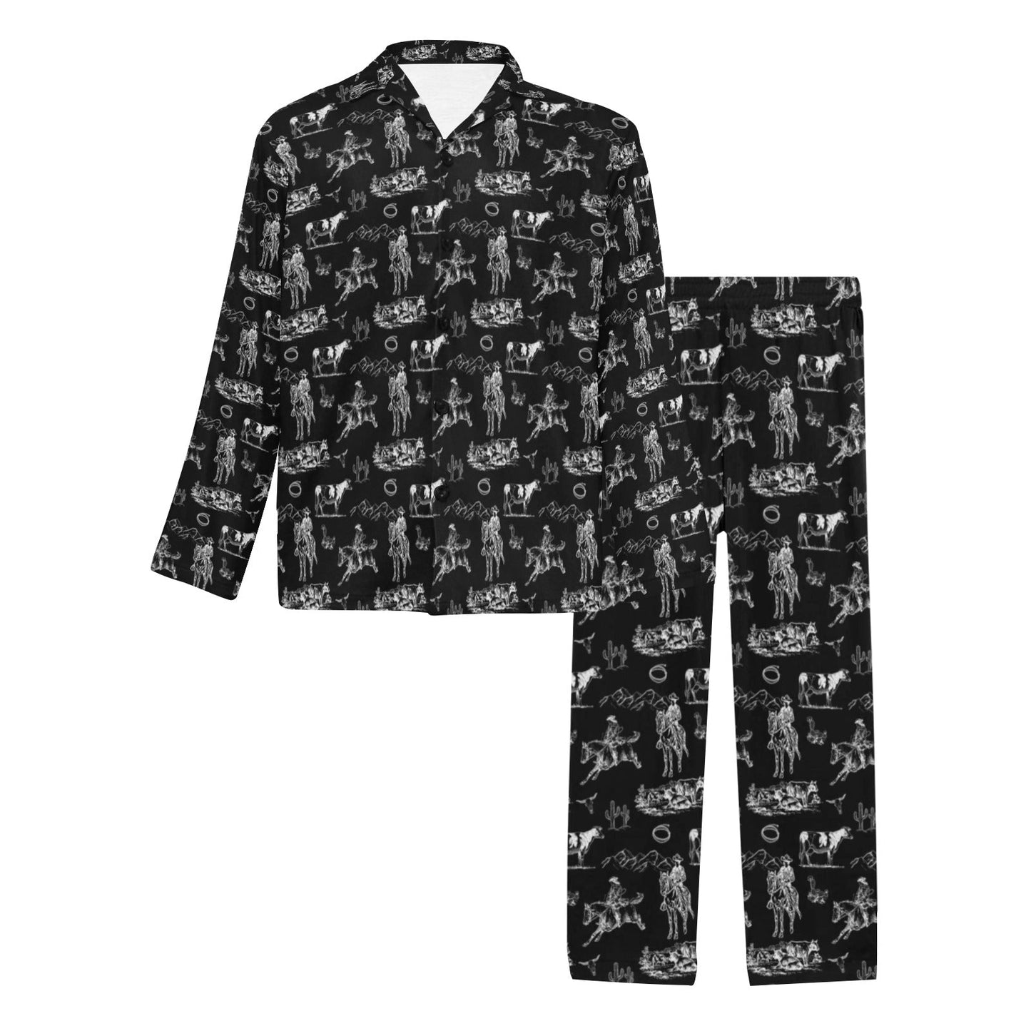 Ranch Life Men's Western Pajama Set