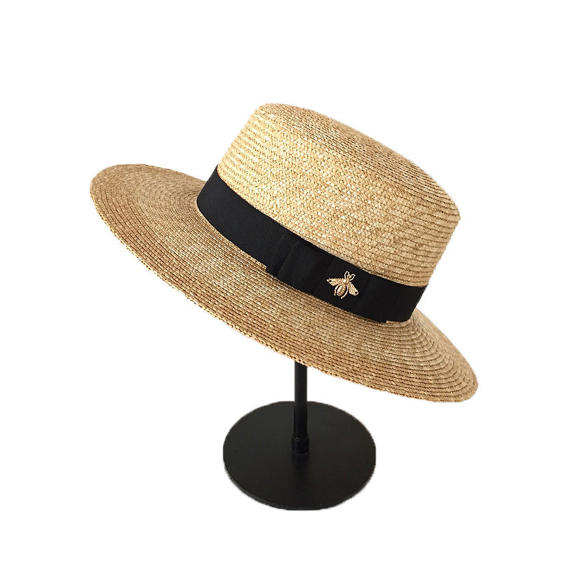 STRAW HONEYBEE – Boater Hats