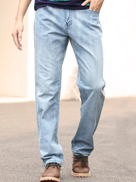 Men's Light Blue Slim Fit Jeans