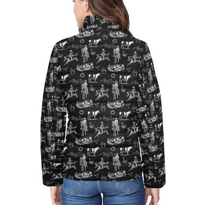 Ranch Life Women's Puffy Bomber Jacket