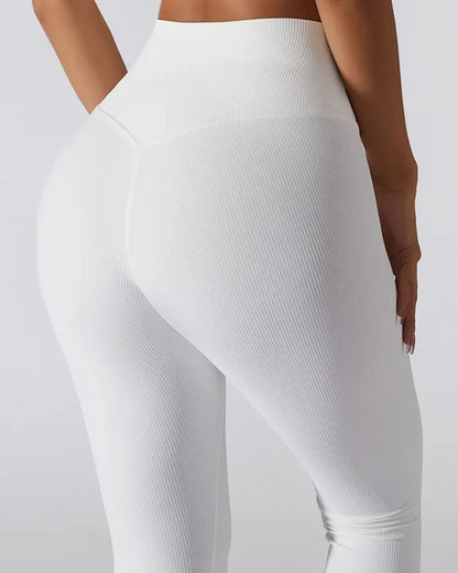 Hip Raise High Waist Abdominal Peach Pants Elastic Yoga Pants