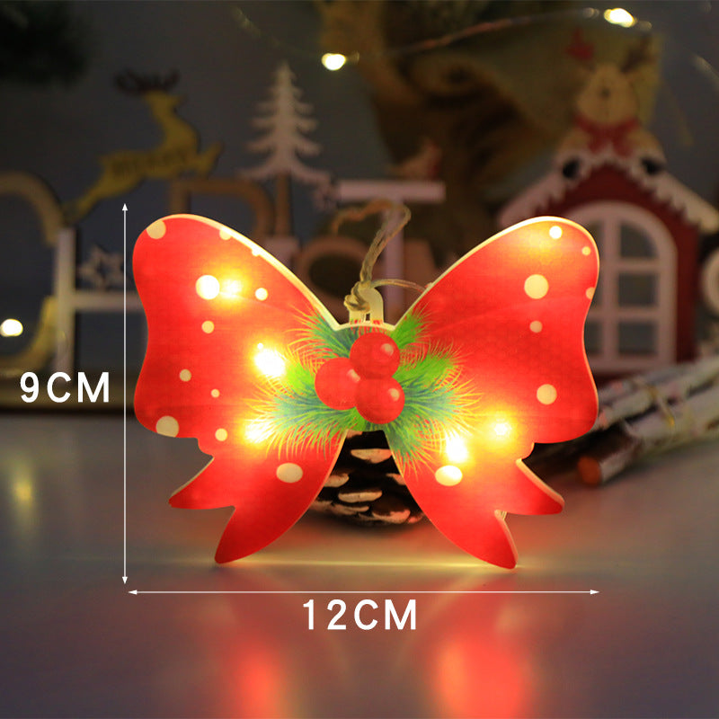 Christmas Creative Window Decoration Hanging Lights