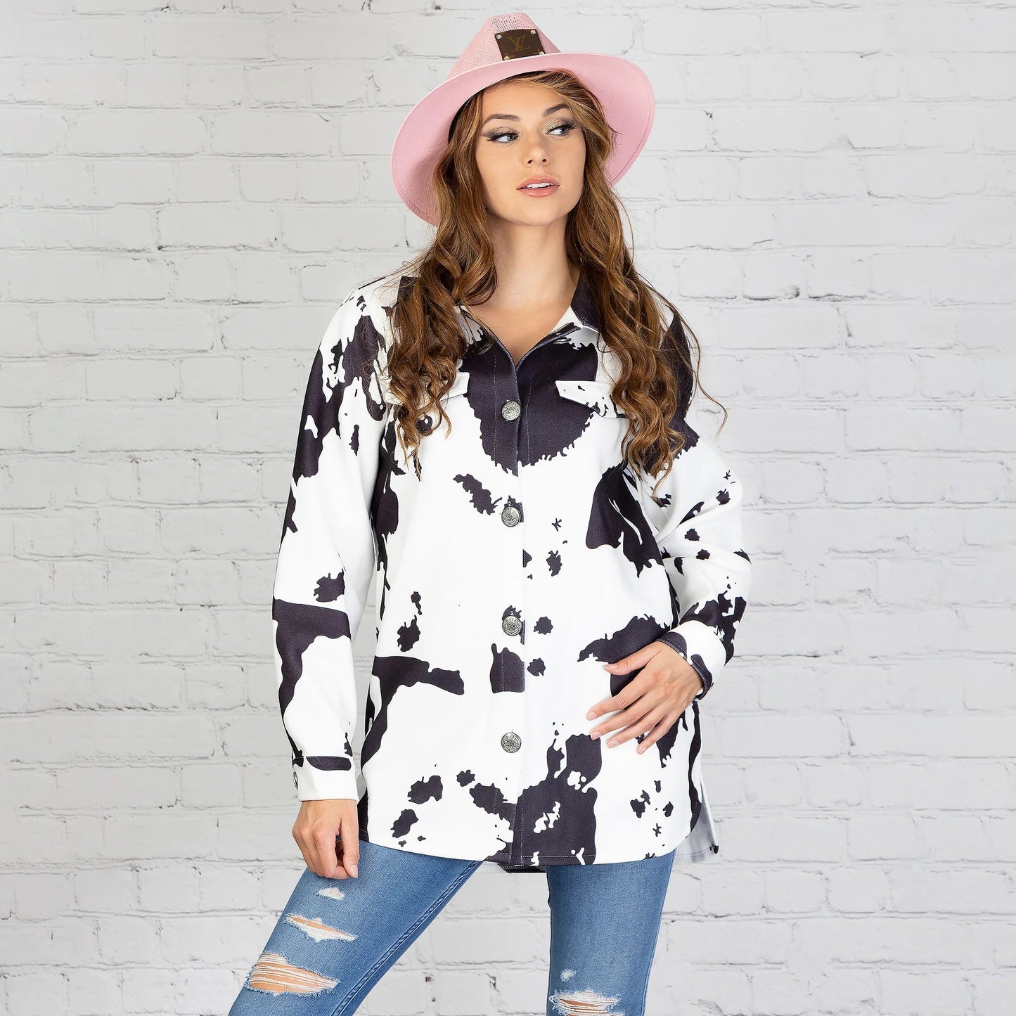 Desperado Cow Print Jacket