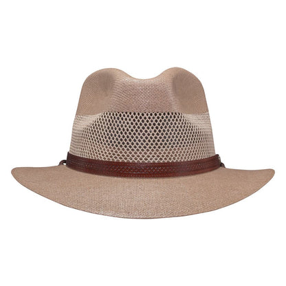 Milan - Mens Straw Fedora Hat