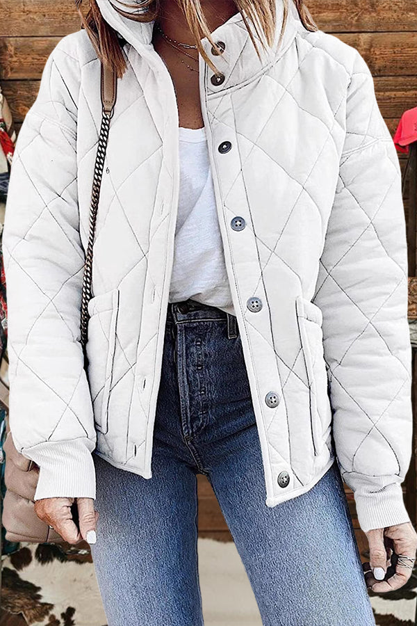 Casual Lightweight Quilted Warm Jacket