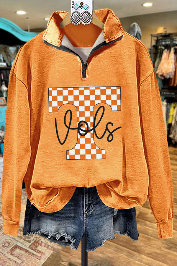 Classic Contrast Color Tennessee Vols Sweatshirt