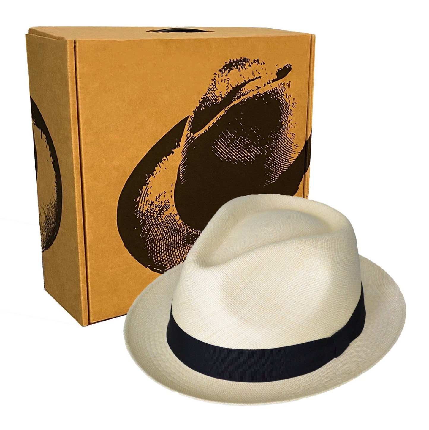 Advanced Original Panama Hat-Natural Straw | Brisa Weave-Handwoven in Ecuador-Short Brim