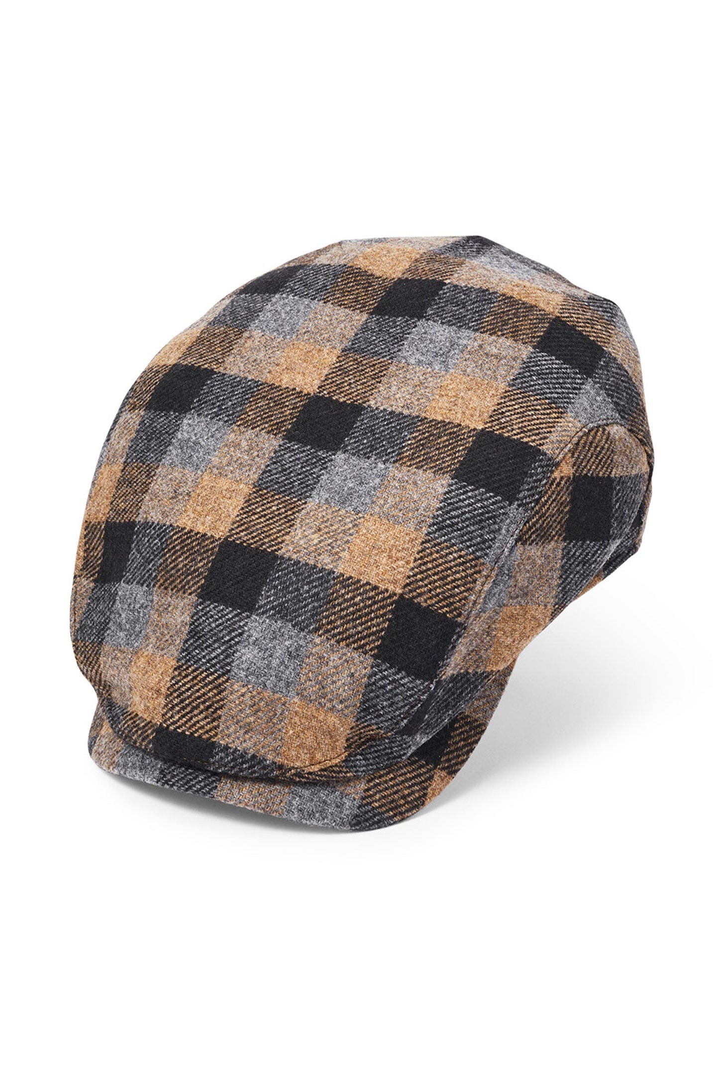 Lynton Beige Flat Cap