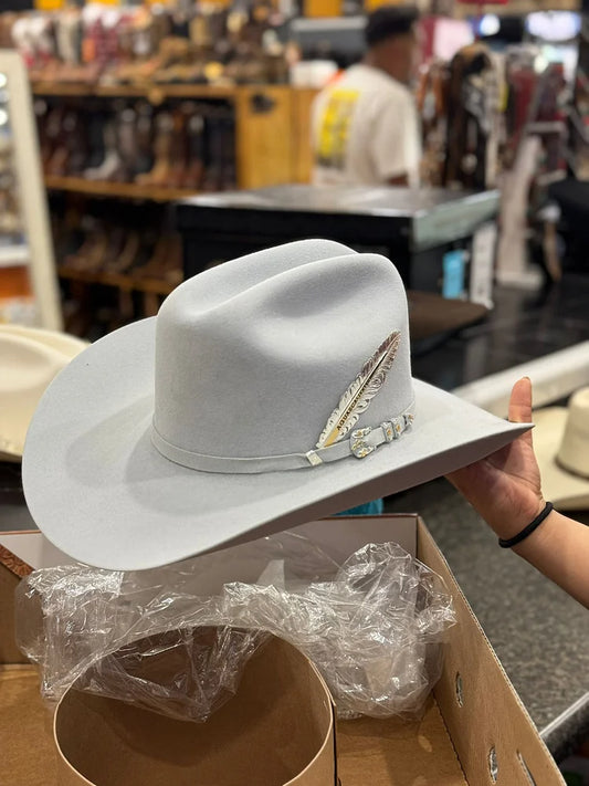 COWBOY HAT 100X EL PRESIDENTE MIST GREY COPA CHICA