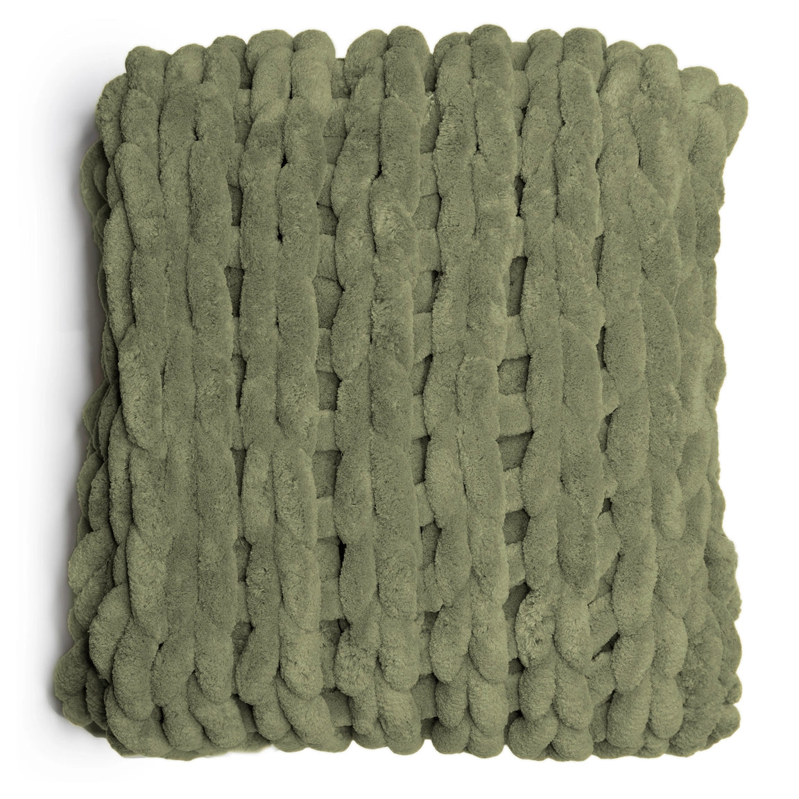 Chunky Chenille Knit Throw choice of colors