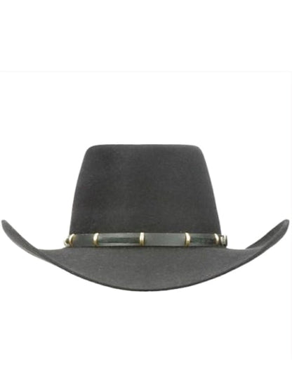 The Boss 100X  Cowboy Hat-Black-3.5" Brim, 4" Crown