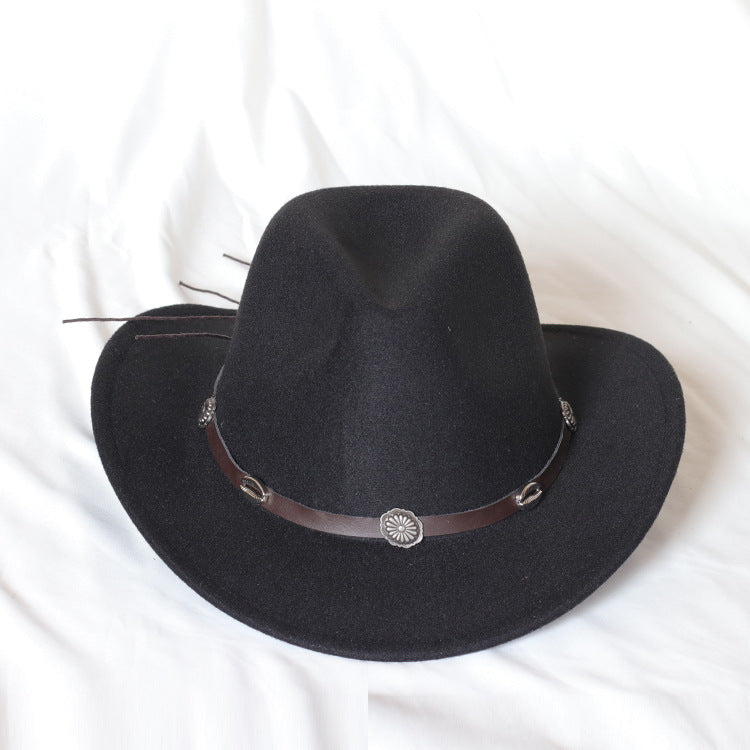 Ricky Western Hat - Black