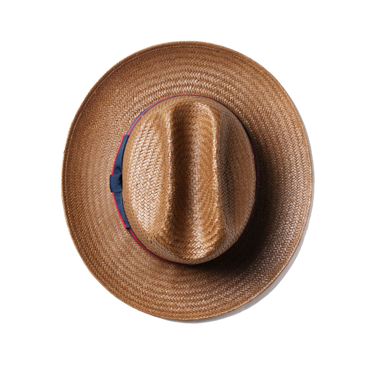 Clearance-Miller Ranch Fedora -- Patriotic Straw