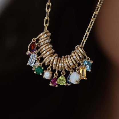 Women's Birthstone Pendant Necklace