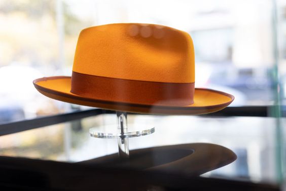 The Fox Fedora-Sunset Orange[Fast shipping and box packing]