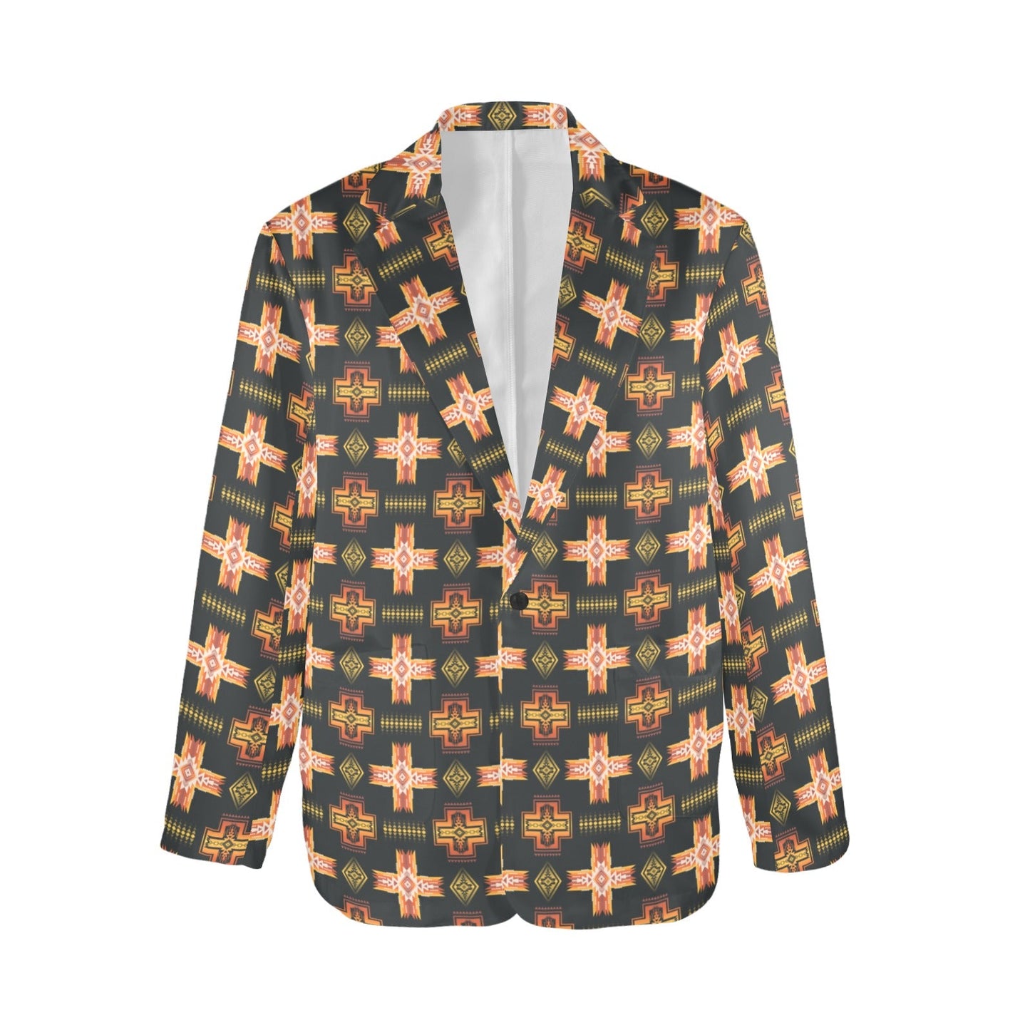 Fire Aztec Womens Western Blazer