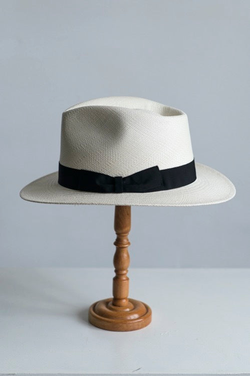 Panama Western Fedora Buttero Grosgrain 22