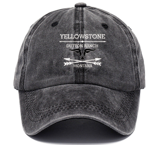 Men's Vintage Western Yellowstone Sun Hat