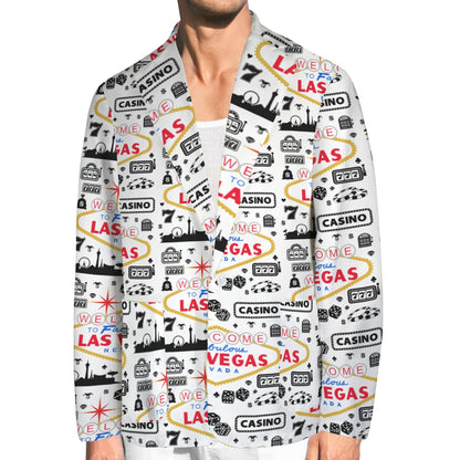 Yeehaw Cowboy Vegas Mens Western Blazer