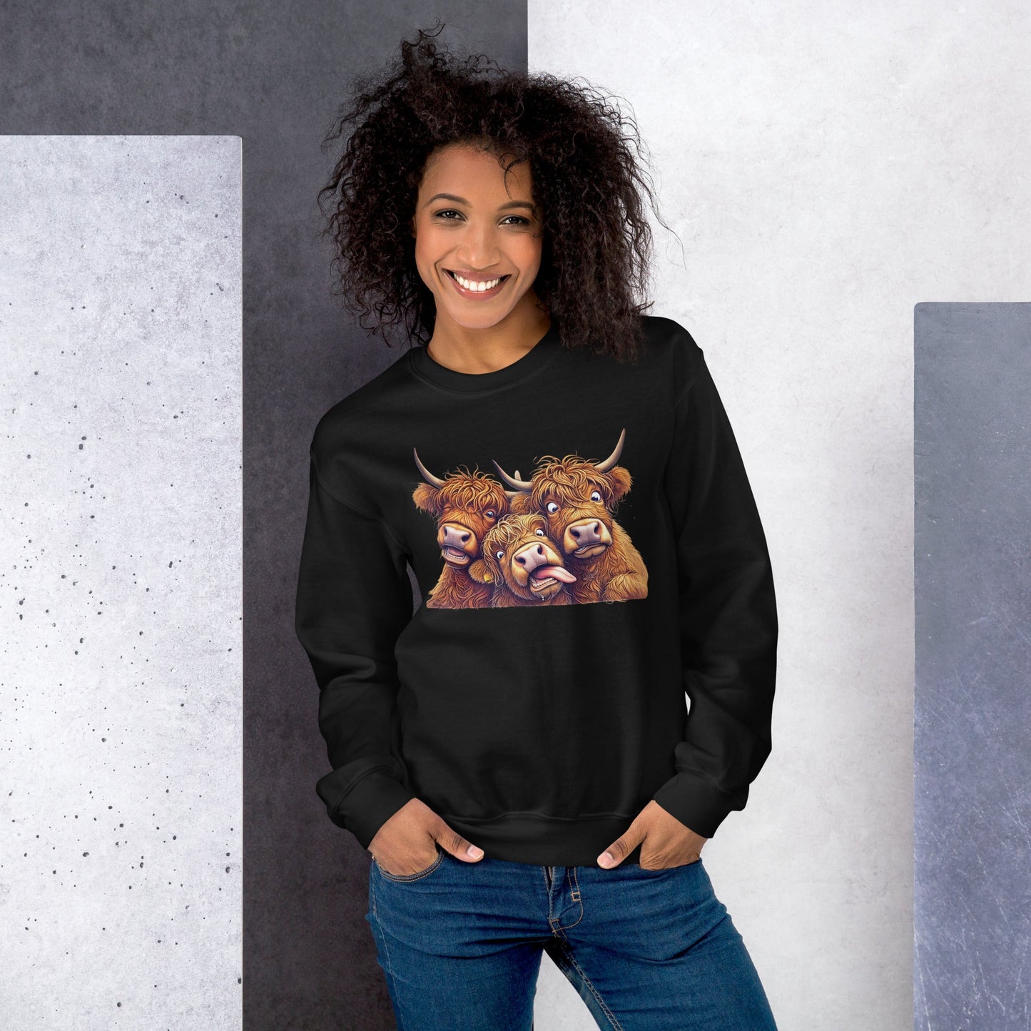 Crazy Highlands Unisex Sweatshirt