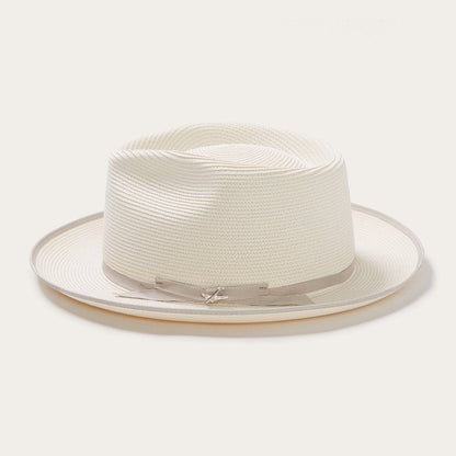 STRATOLINER HEMP FEDORA -BEIGE[BUY 2 FREE SHIPPING & BOX PACKING]