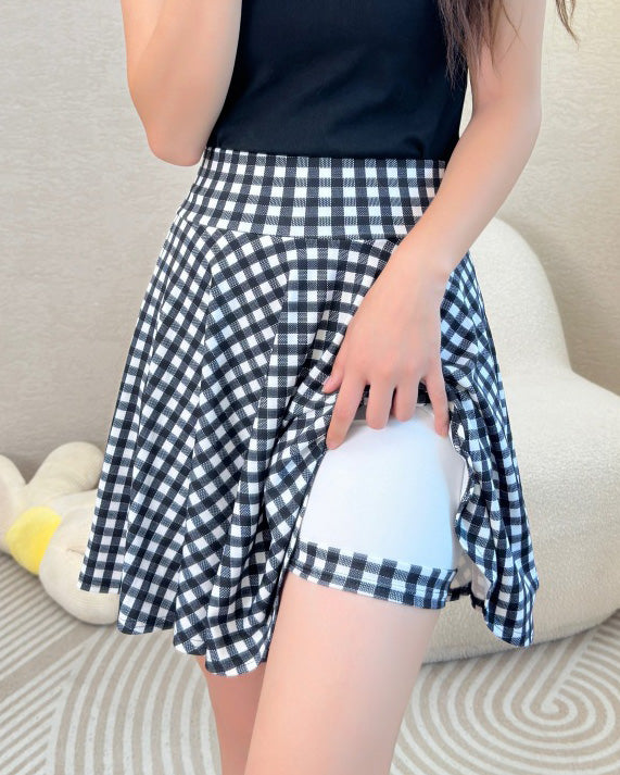 A-Line Pleated Skirt