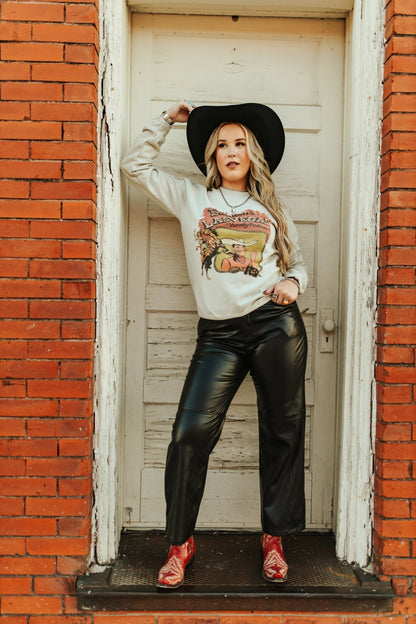 Las Vegas Howdy Partner Graphic Sweatshirt