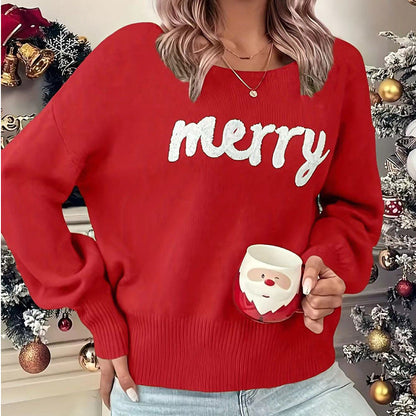 Merry Christmas Knit Sweater