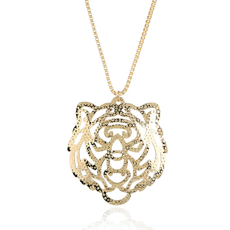 Classic Tiger Hollow Necklace