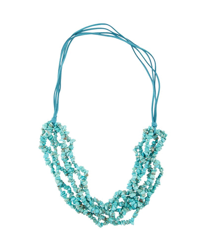 Six Strand Magnesite Necklace