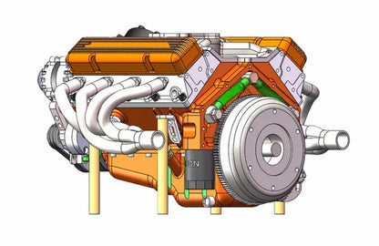 V8 Engine Model DIY Kits