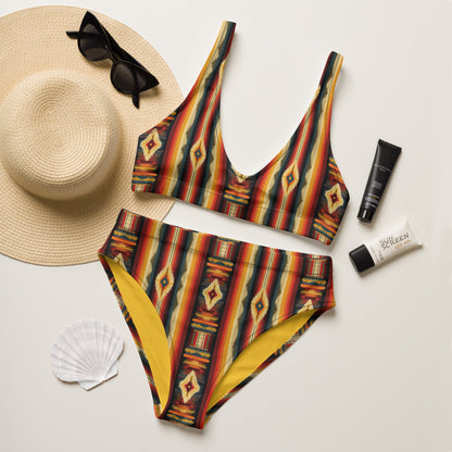 Yeehaw Santa Fe Serape Bikini