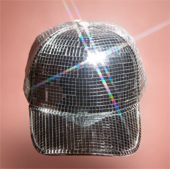 Disco ball Mirror Hat - Diamonds[Buy 2 get free shipping&Box packing]