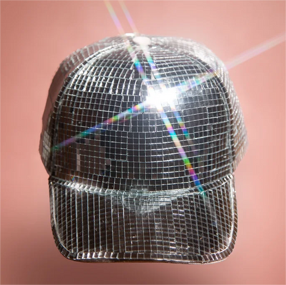 Disco ball Mirror Hat - Diamonds[Buy 2 get free shipping&Box packing]