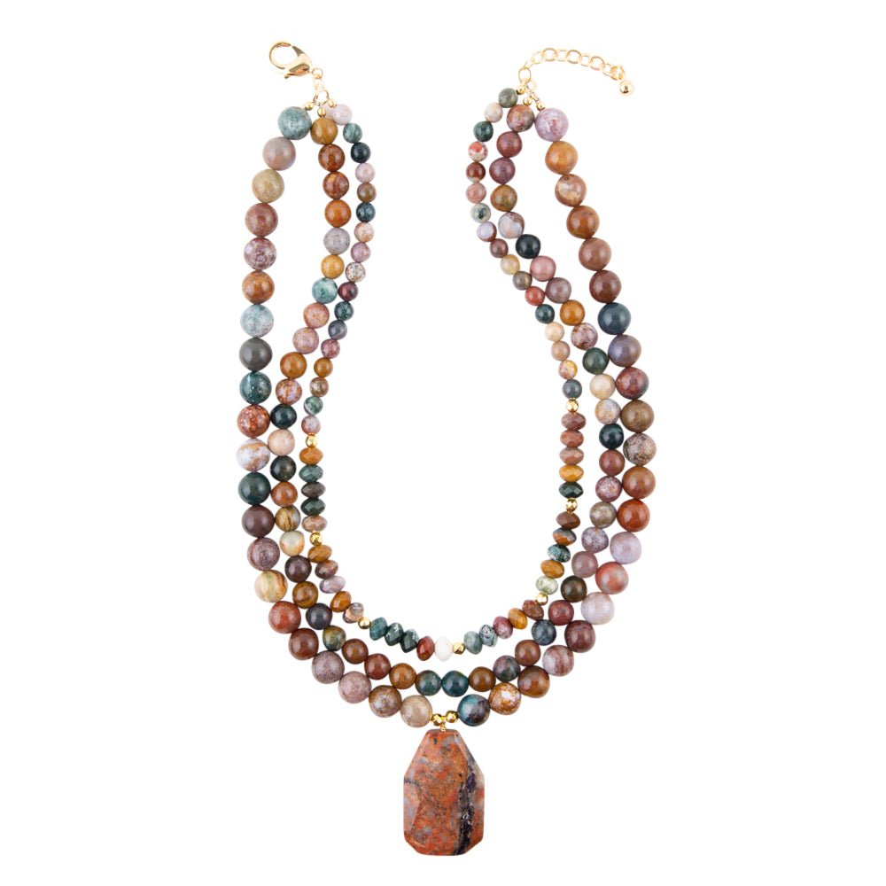 Cheyenne Jasper Statement Necklace