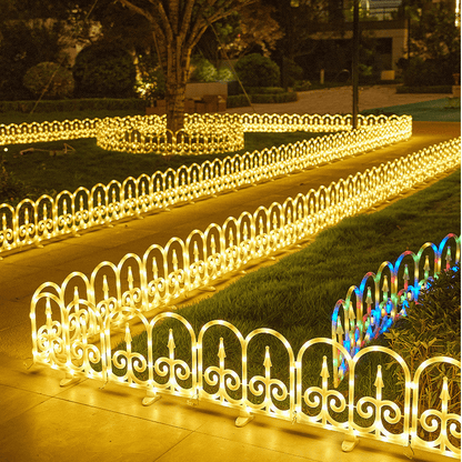 Christmas Fence Lights 8PCS