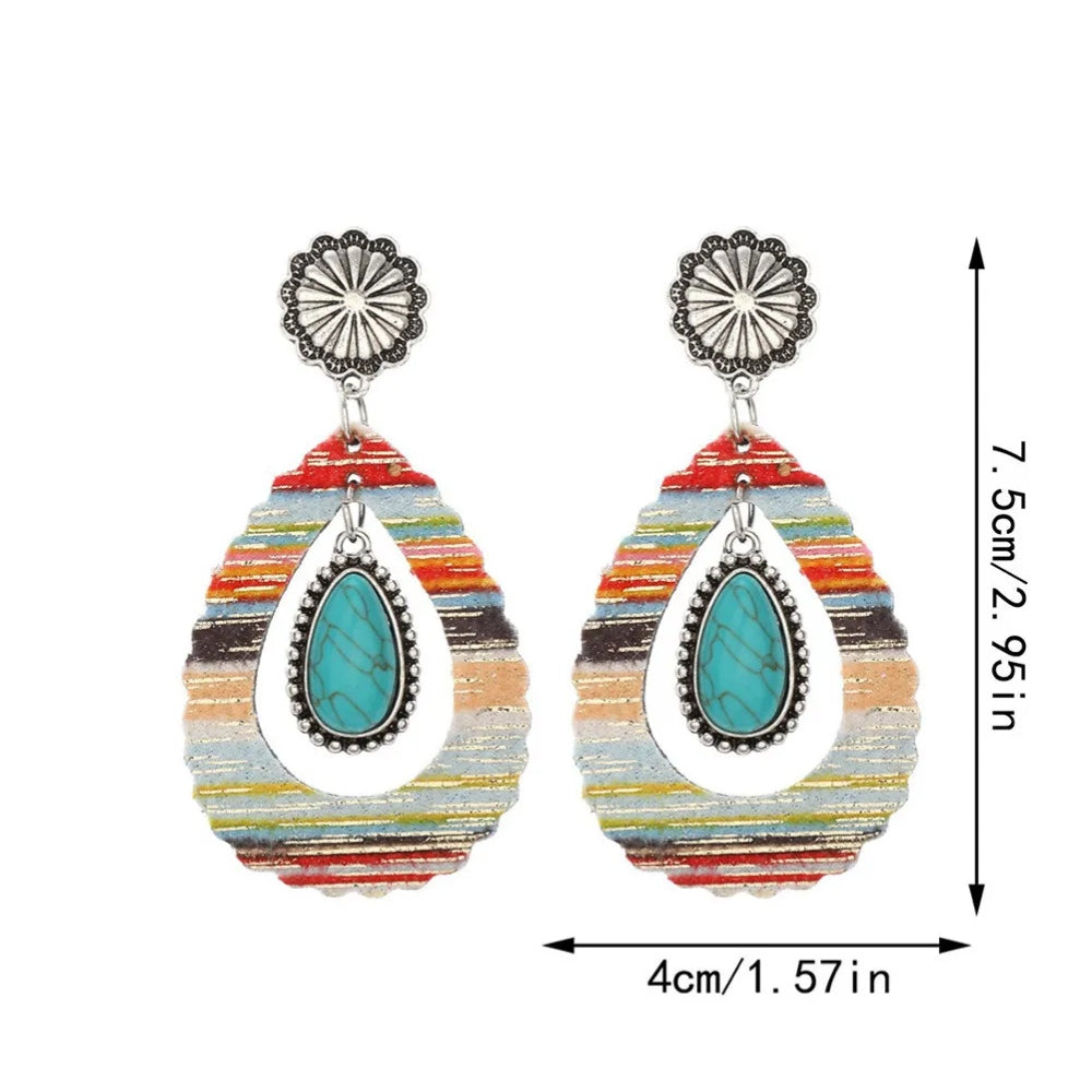 Sugar & Lace Womens Waterdrop Shape Earrings -