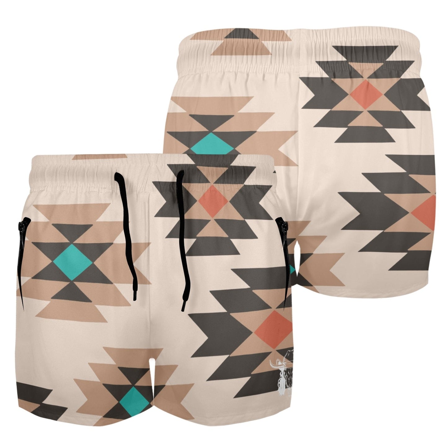 Mullet Cowboy Sedona Aztec Beach Shorts