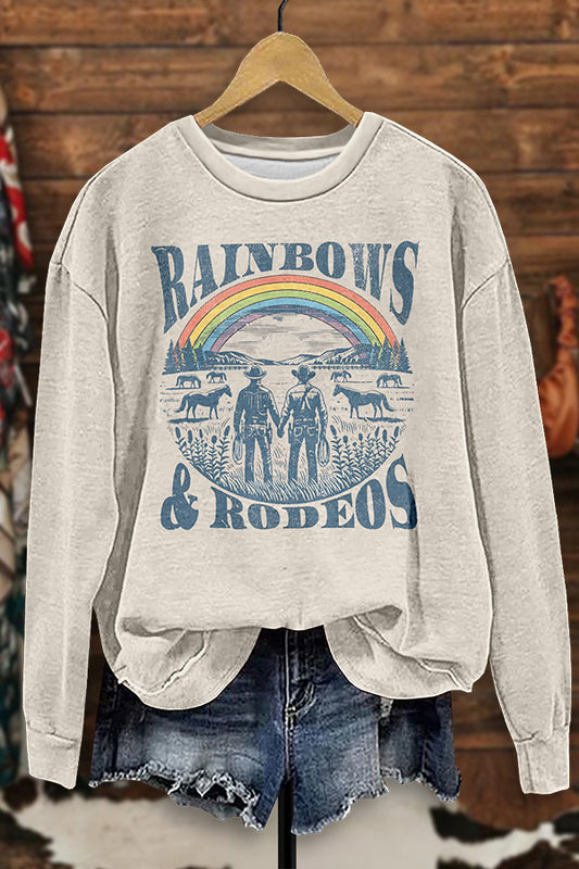 Rainbow Rodeo Retro Sweatshirt