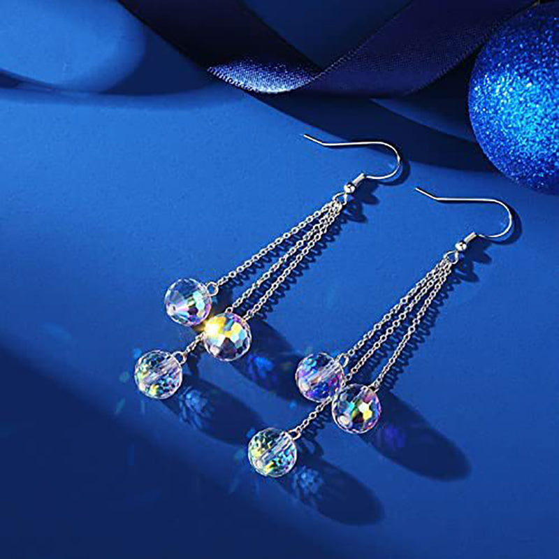 Sparkly Disco Party Earrings