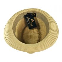 Heritage Classic Fedora Straw Trilby Fedora Hat