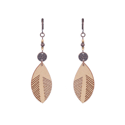 Women's Bohemian Ethnic Style Tassel Alloy Earrings