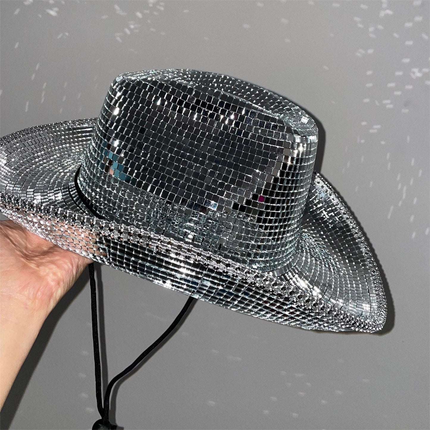 Disco Ball Cowgirl/Cowboy Hat [Buy 2 get free shipping&Box packing]