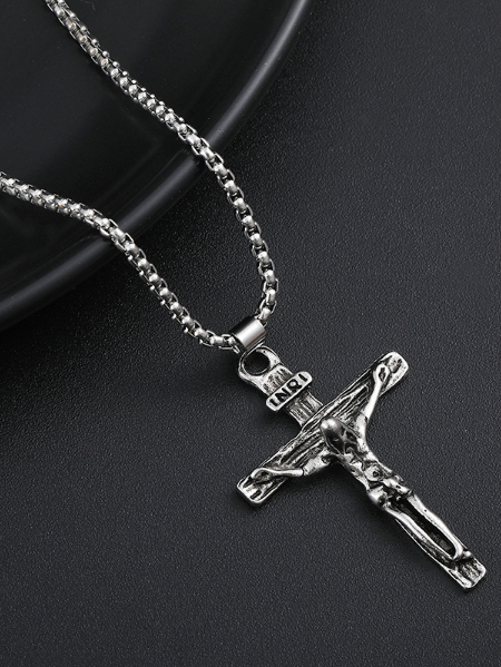 Fashion sweater chain men's necklace