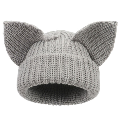 Cute Cat Ears Warm Knit Hat